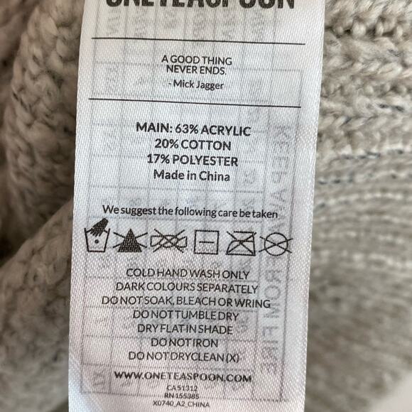 ONE TEASPOON Laddered Whiskey Distressed Knit Sweater - Picture 7 of 9